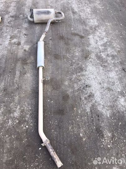 Выхлопная система renault duster 2.0