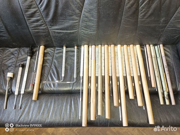 Термометры лабораторные ртутные 0-500 град. (СССР)