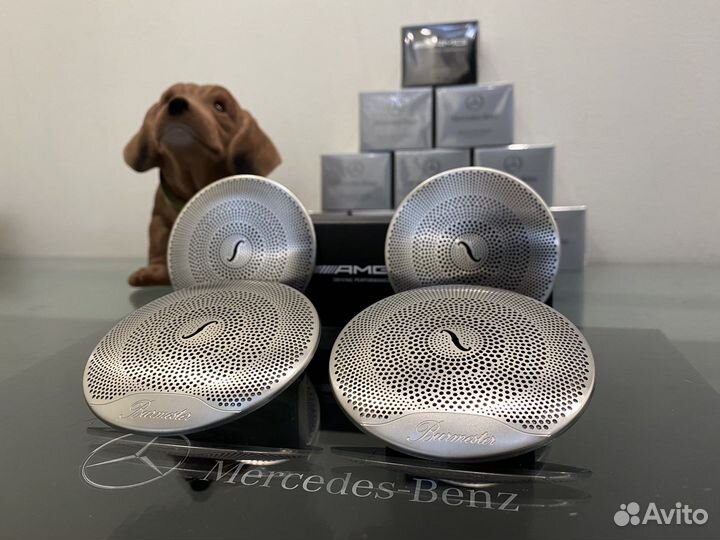 Накладки Burmester на динамики для Мерседес Бенц