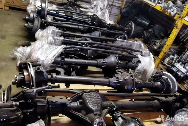 Передний мост на УАЗ 452 хантер