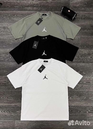 Футболка оверсайз мужская jordan (46-56)