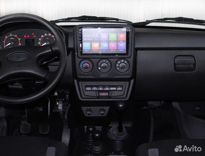 Консоль панели приборов niva legend под планшет 9