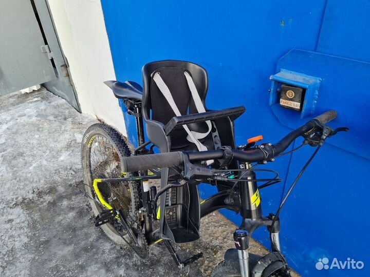 Велокресло детское переднее до 15 кг