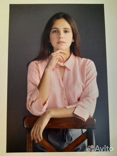 Рубашка розовая