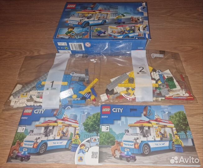 Конструктор lego City Грузовик мороженщика 60253