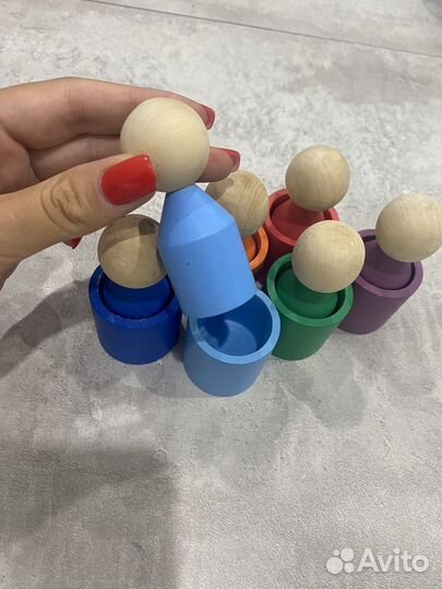 Сортер монтессоридеревянный