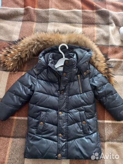 Пуховик бу р. 98