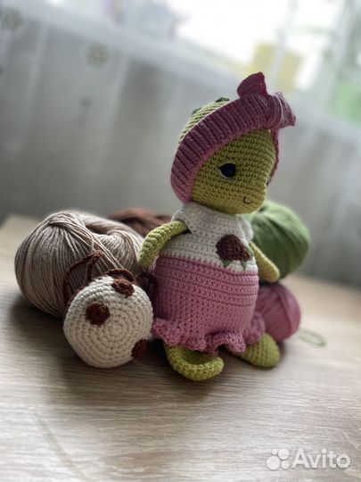 Вязаная игрушка ручной работы (амигуруми)