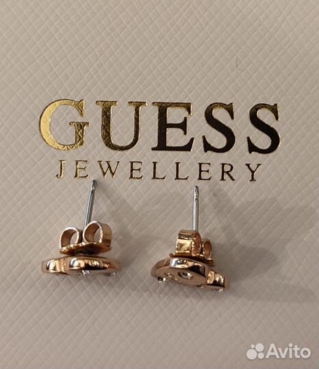 Серьги guess б/у