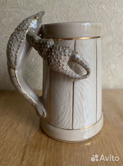 Кружка пивная фарфор