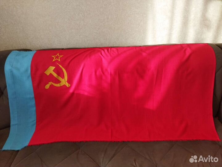 Флаг РСФСР 1990 года. Новый с биркой 160х80 см