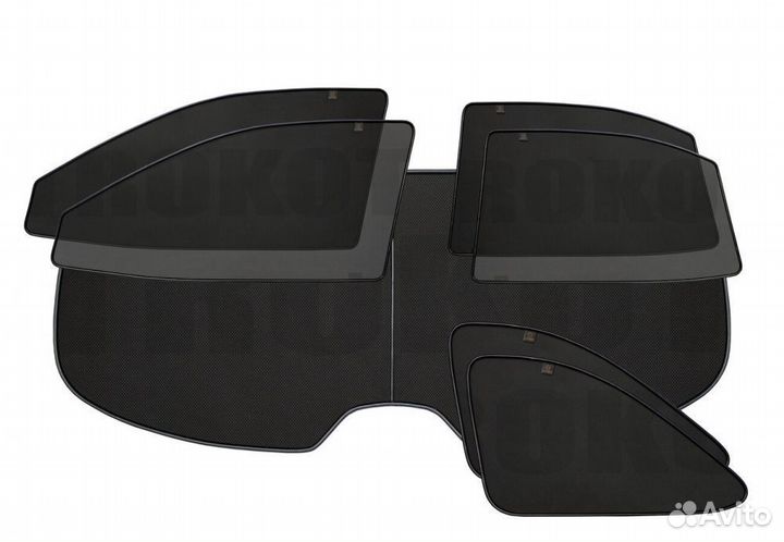 Автошторки Premium LADA Priora (2007-2018) Sd