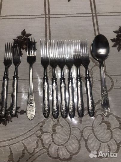 Набор столовых приборов СССР нержавейка