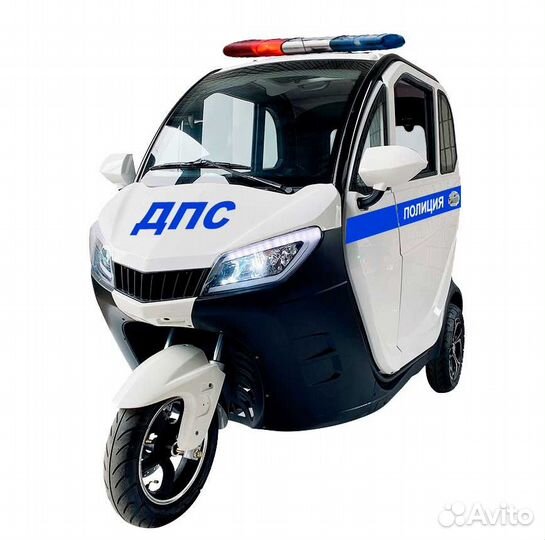 Трицикл Шторм (60V 2200W) кабина