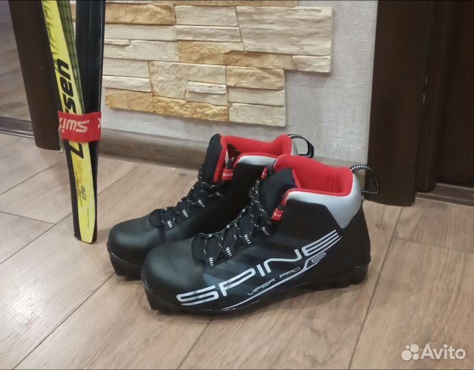 Лыжи Larsen active и ботинки Spine viper pro