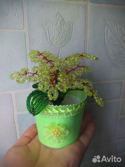 Красивые цветы из бисера