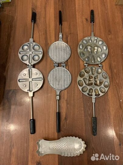 Формы для печенья, заливного, вафель