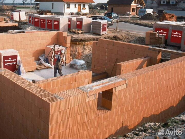 Керамический кирпич, теплая керамика Поротерм