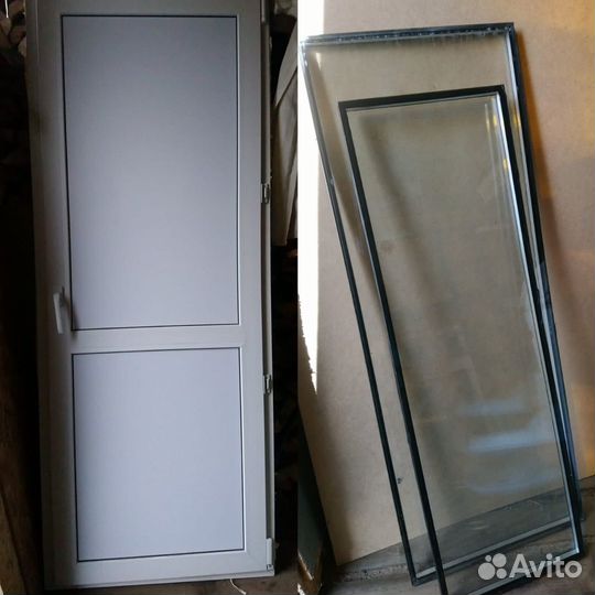 Двери пластиковые бу