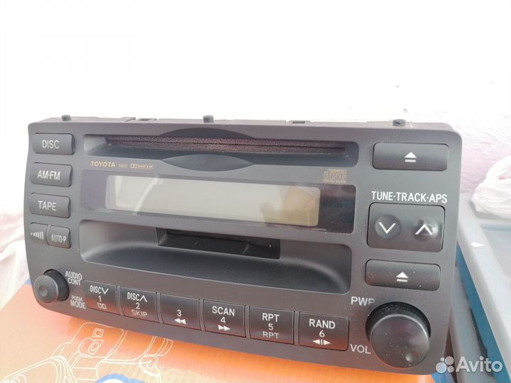 Магнитола toyota corolla 120