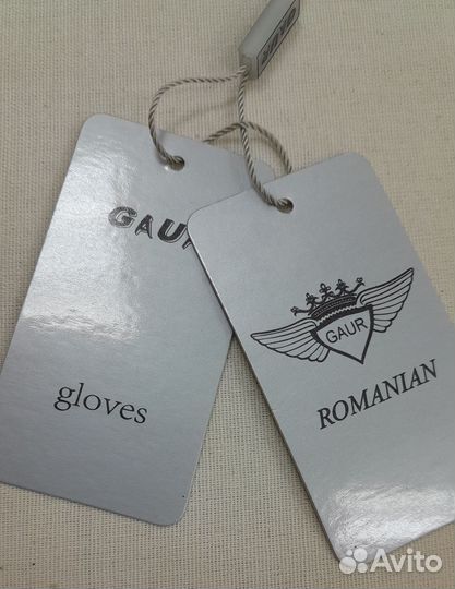 Перчатки женские кожаные новые