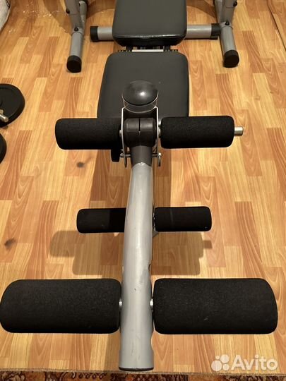 Скамья для жима Torneo + железо 70кг