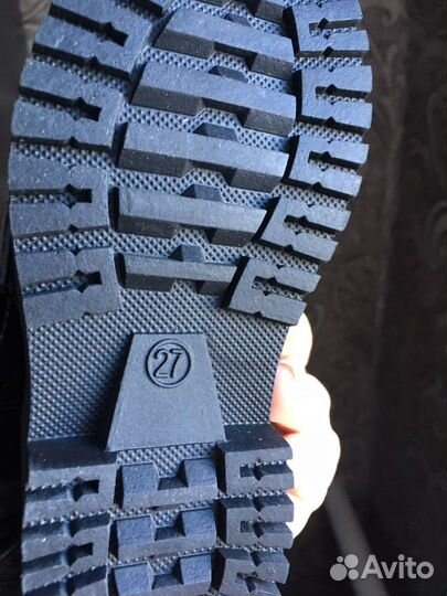 Сапоги зимние детские новые