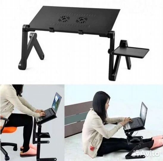 Столик трансформер для ноутбука laptop table T8