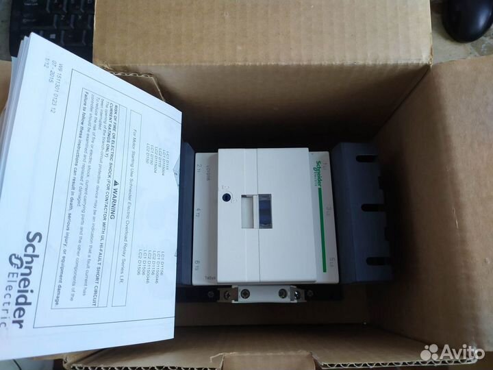 Пускатель магнитный 115А lc1d115m7