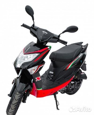 Скутер Regulmoto eagle 50 (LJ50QT-3L) колёса R12