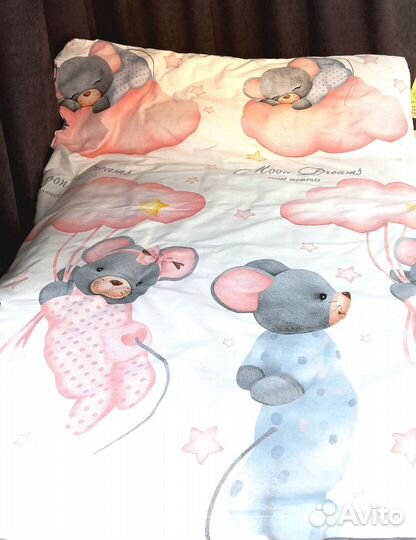 Пододеяльник детский 140х110