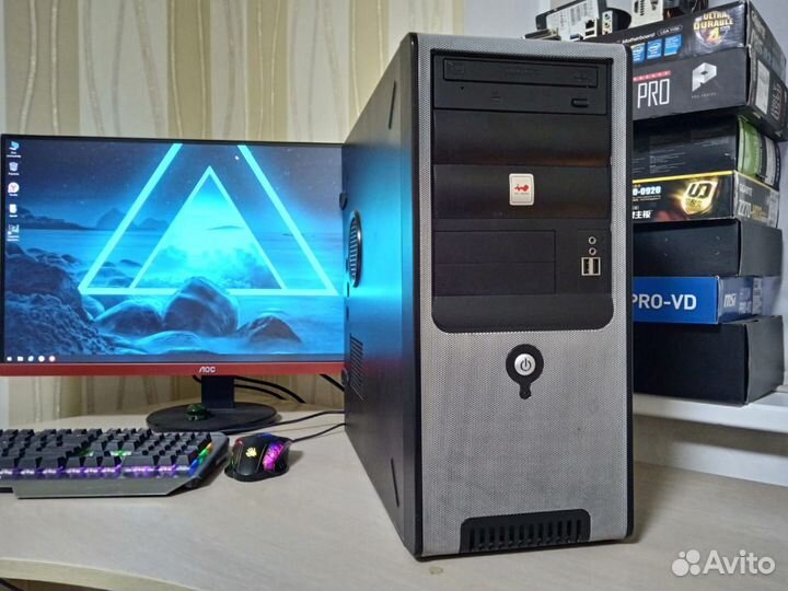 Компьютер intel core i5 4460/RX 470 4gb/8ram