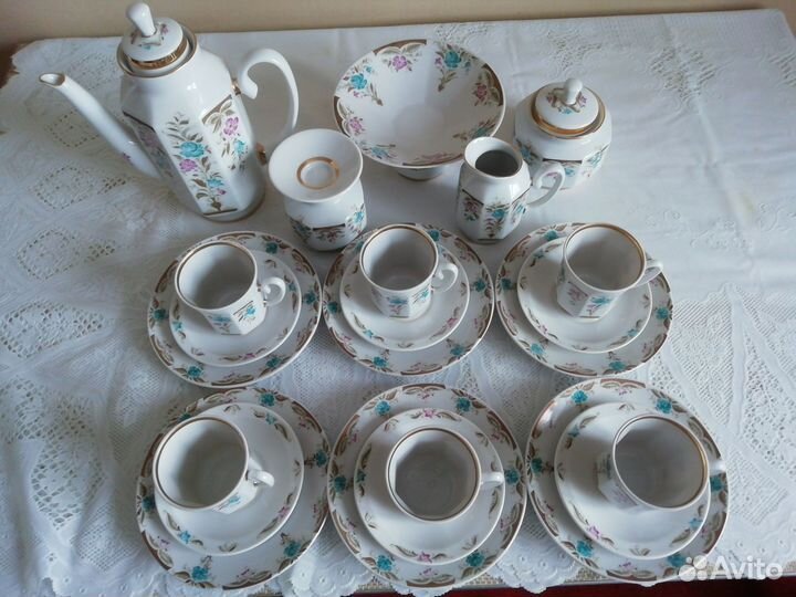 Сервиз Кофейный. Императорский фз, СССР