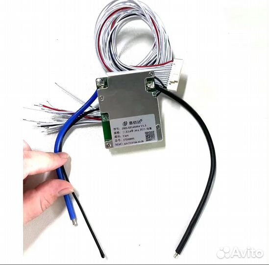 Смарт бмс Bluetooth 13S 14S 30А-90А