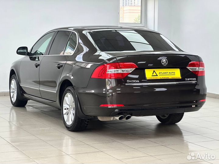 Skoda Superb 1.8 AMT, 2014, 110 824 км