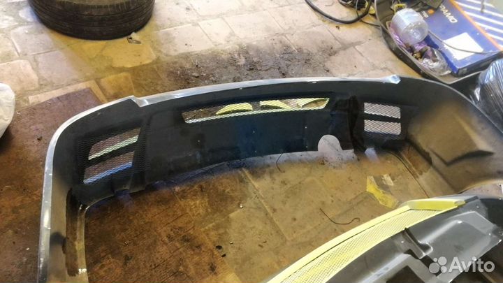 Бампер тюнинг на priora