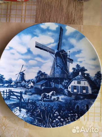 Тарелка настенная