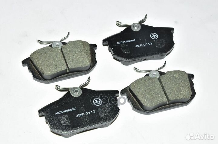 Колодки тормозные, задние D6120H JBP0113 Just D