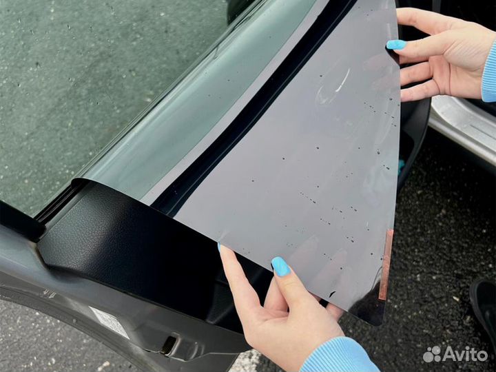 Съемная жесткая тонировка на статике