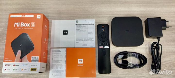Тв приставка Xiaomi Mi Box S 4K Ultra HD