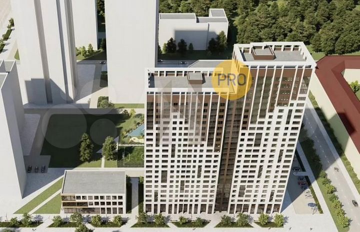 2-к. квартира, 59,6 м², 2/25 эт.