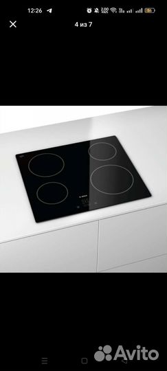 Варочная панель электрическая bosch