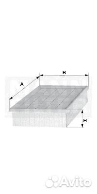 Фильтр воздушный C35126