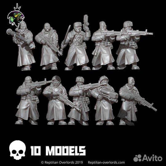 Миниатюры Warhammer 40000 и других варгеймов