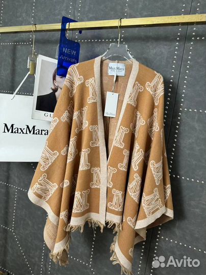 Стильный пончо кардиган Max Mara