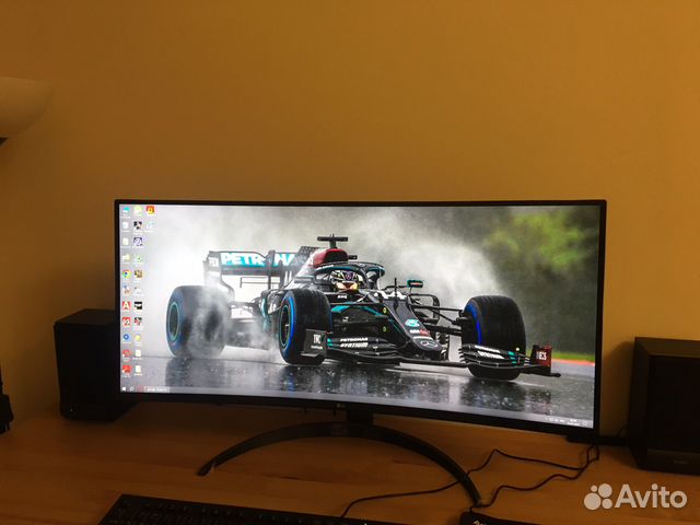 Монитор LG UltraWide 34WP65C-B 34" купить в Москве | Электроника | Авито