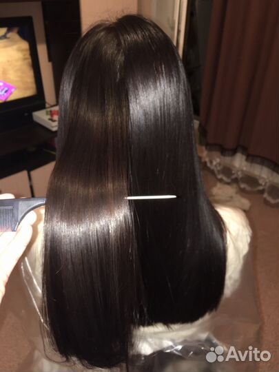 Кератиновое выпрямление/ботокс волос