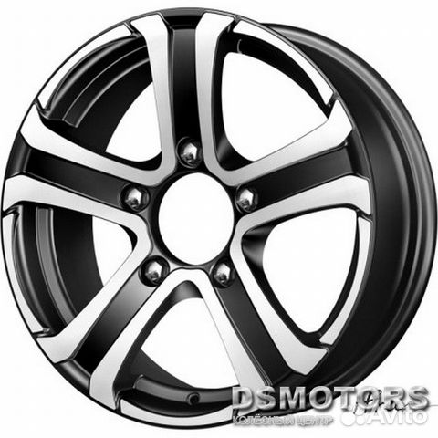 Диски Хафпайп 6/16 5x139.7 ET40 d98 блэк джек