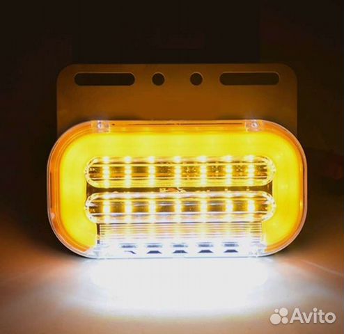 Фонарь габаритный боковой газель/прицеп 12в/24в