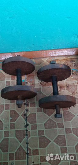 Штанги и гантели бу